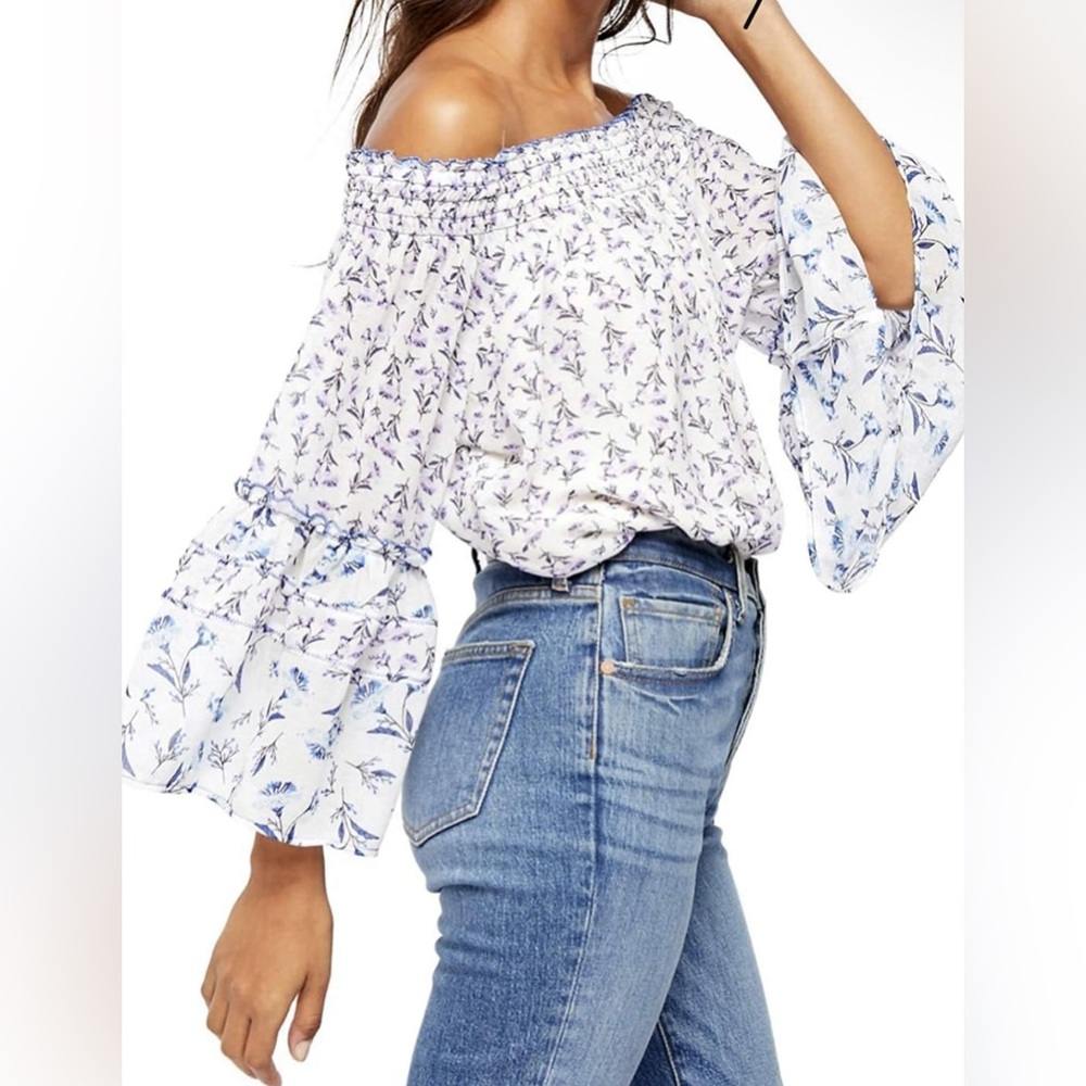 NWT- FP Rose Valley Off the Shoulder